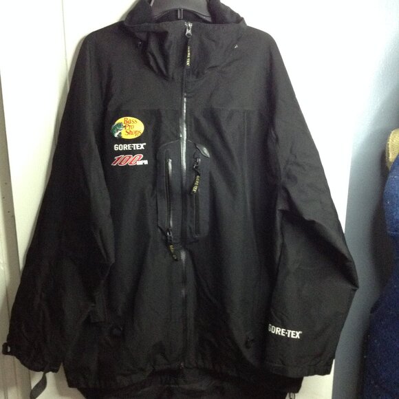 VTG Bass Pro Shop Men's 100 MPH "XL" Gore-Tex fishing Jacket; Warm, Weatherproof - Picture 1 of 5